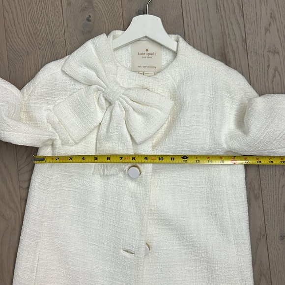 NWT kate spade Dorothy Tweed Coat, XXS - Picture 13 of 16